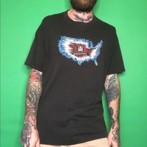 VINTAGE 90’s black UPS postal service tee